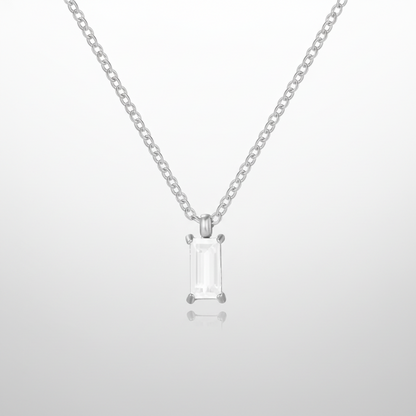 Collar Minimalista con Colgante de Piedra